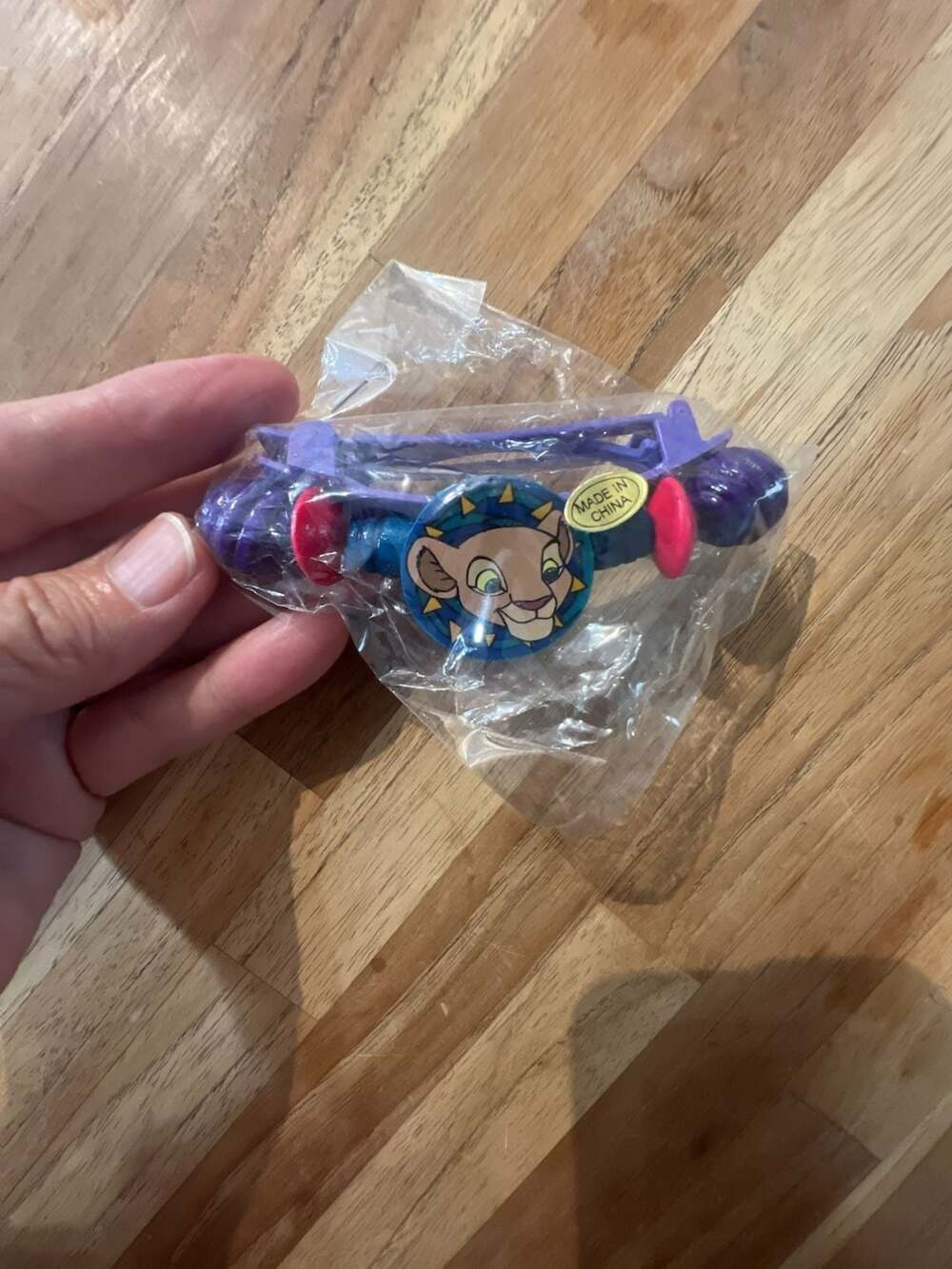 Vintage 90s Disney Lion King Kiara Hair Clip